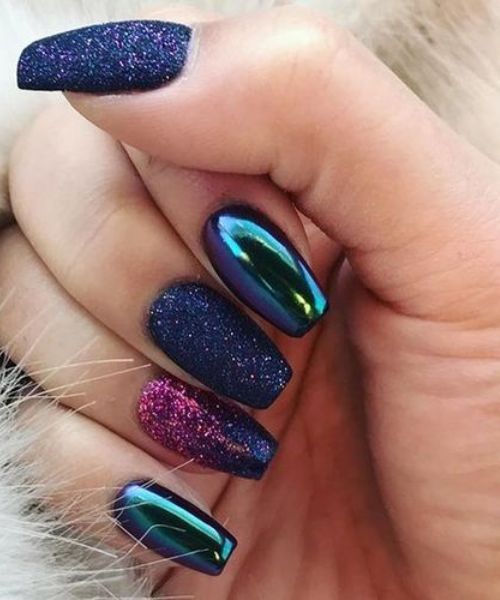 acrylic coffin nail designs