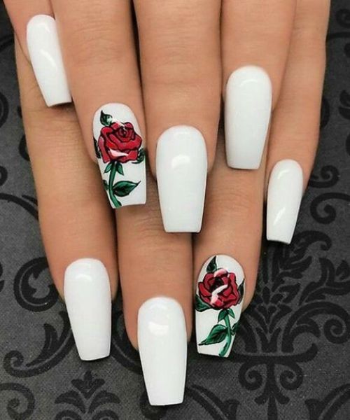 coffin nail art designs