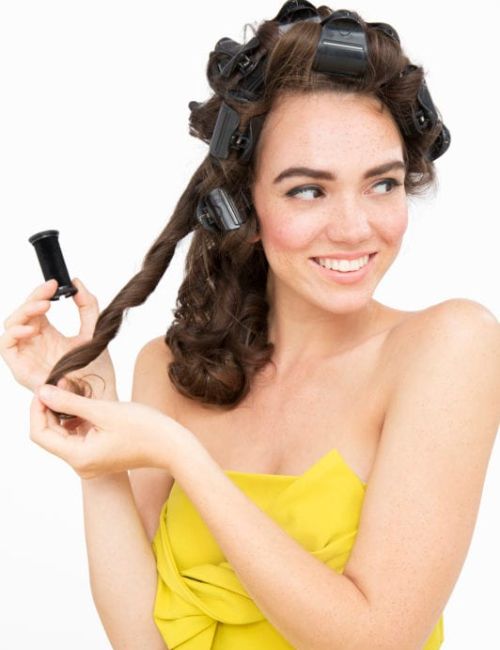 how to use hot hair rollers