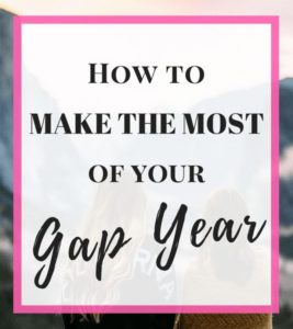 what to do during a gap year